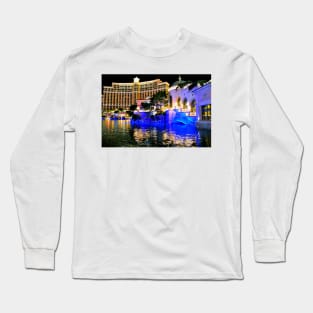 Bellagio Hotel Las Vegas Nevada America USA Long Sleeve T-Shirt